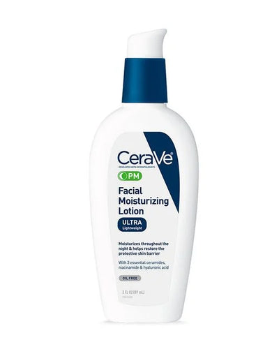 "CeraVe Facial Moisturizing Lotion PM: Ultra-Lightweight Skincare for Nighttime Hydration" - Impeccable Flair